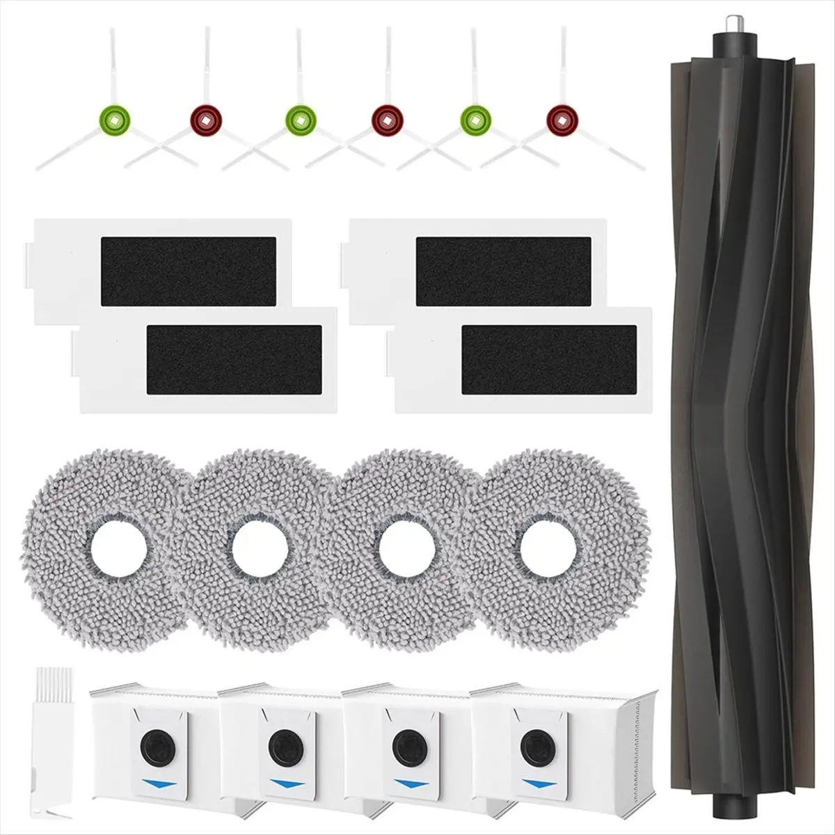 A51U For ECOVACS T20 Omni/Max/Pro/T20 Max Vacuum Cleaner Accessories Kit Main Side Brush Hepa Filter Mop Cloth Dust Bags
A51U For ECOVACS T20 Omni/Max/Pro/T20 Max Vacuum Cleaner Accessories Kit Main Side Brush Hepa Filter Mop Cloth Dust Bags