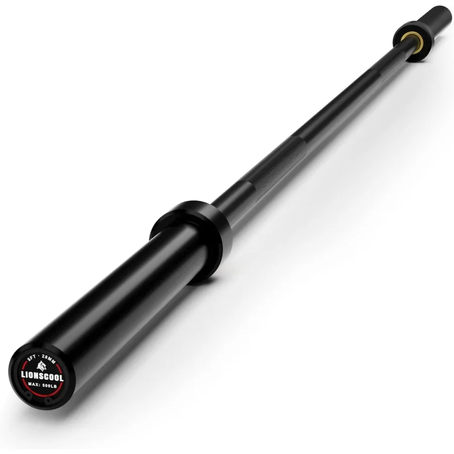 Premium 4.9ft Barbell for Strength Training and Weightlifting 2 Inch Bar for Squats Curls Deadlifts Presses Hip Thrust
Premium 4.9ft Barbell for Strength Training and Weightlifting 2 Inch Bar for Squats Curls Deadlifts Presses Hip Thrust