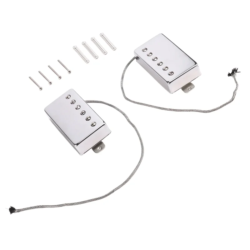 New Hot 2PCS For Alnico 5 LP Guitar Neck & Bridge Pickups Humbucker Pickup 4-Wires Guitar Parts (Chrome NB Set)
New Hot 2PCS For Alnico 5 LP Guitar Neck & Bridge Pickups Humbucker Pickup 4-Wires Guitar Parts (Chrome NB Set)