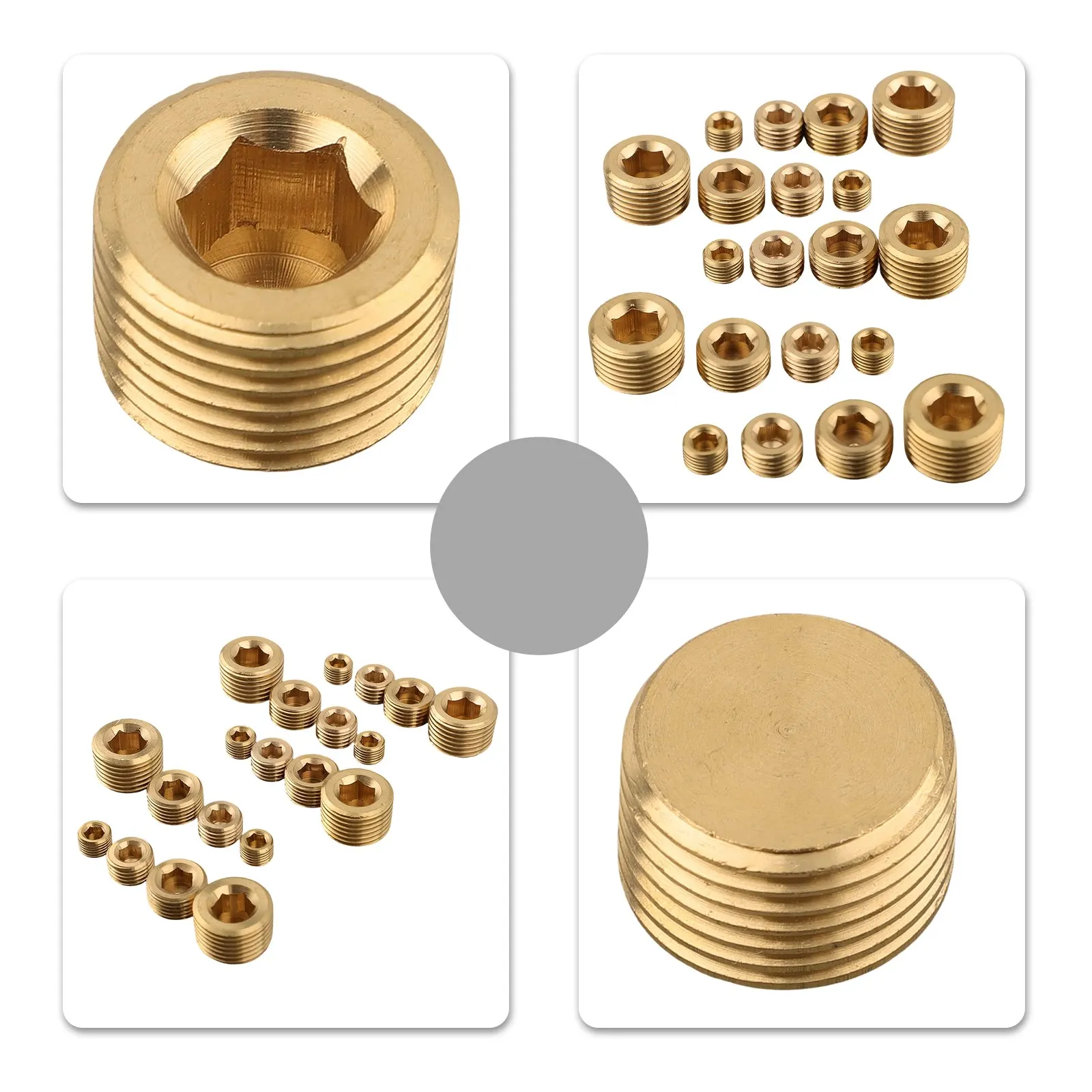 Brass Hexagonal Socket Pipe Set 20 Pieces for Various Pipe Installations with Smooth and Acid Resistant Finish
Brass Hexagonal Socket Pipe Set 20 Pieces for Various Pipe Installations with Smooth and Acid Resistant Finish