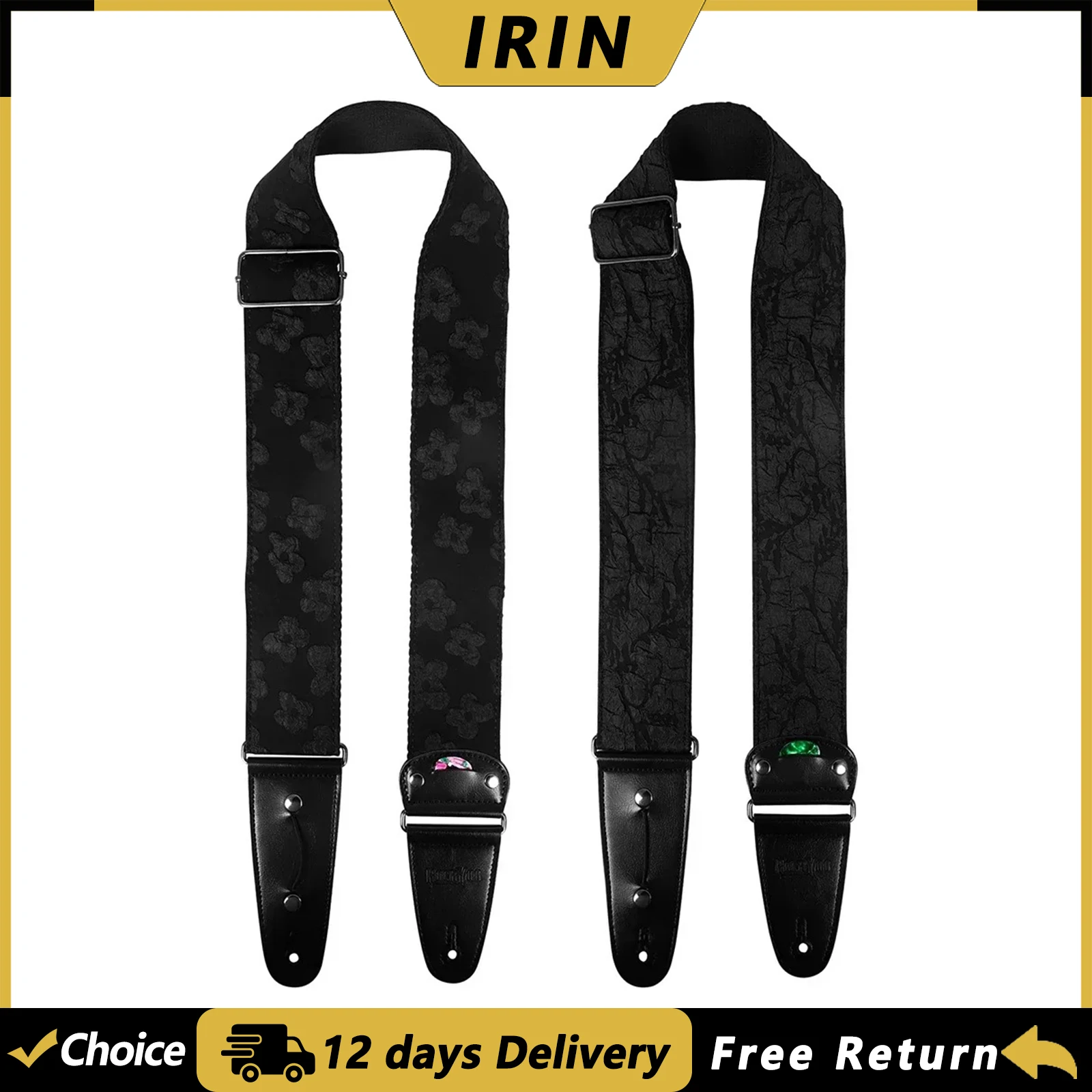 IRIN Guitar Strap Stereo Relief Jacquard Fabric Electric Acoustic Guitar Bass Strap Adjustable Guitar Parts & Accessories
IRIN Guitar Strap Stereo Relief Jacquard Fabric Electric Acoustic Guitar Bass Strap Adjustable Guitar Parts & Accessories