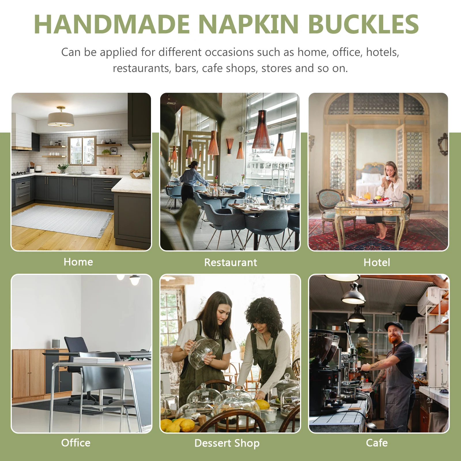 4Pcs Napkin Rings Realistic Flower Design Handcrafted Woven Serviette Holders for Banquet Restaurant Cafe Hotel Table Decoration
4Pcs Napkin Rings Realistic Flower Design Handcrafted Woven Serviette Holders for Banquet Restaurant Cafe Hotel Table Decoration