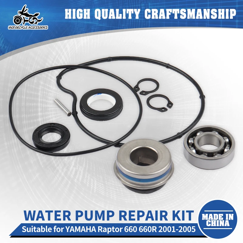 SJ Bearing O Ring For Yamaha Raptor 660 660R 2001 2002 2003 2004 2005 Motorcycle Engine Parts Water Pump Seal Rebuild Kit
SJ Bearing O Ring For Yamaha Raptor 660 660R 2001 2002 2003 2004 2005 Motorcycle Engine Parts Water Pump Seal Rebuild Kit