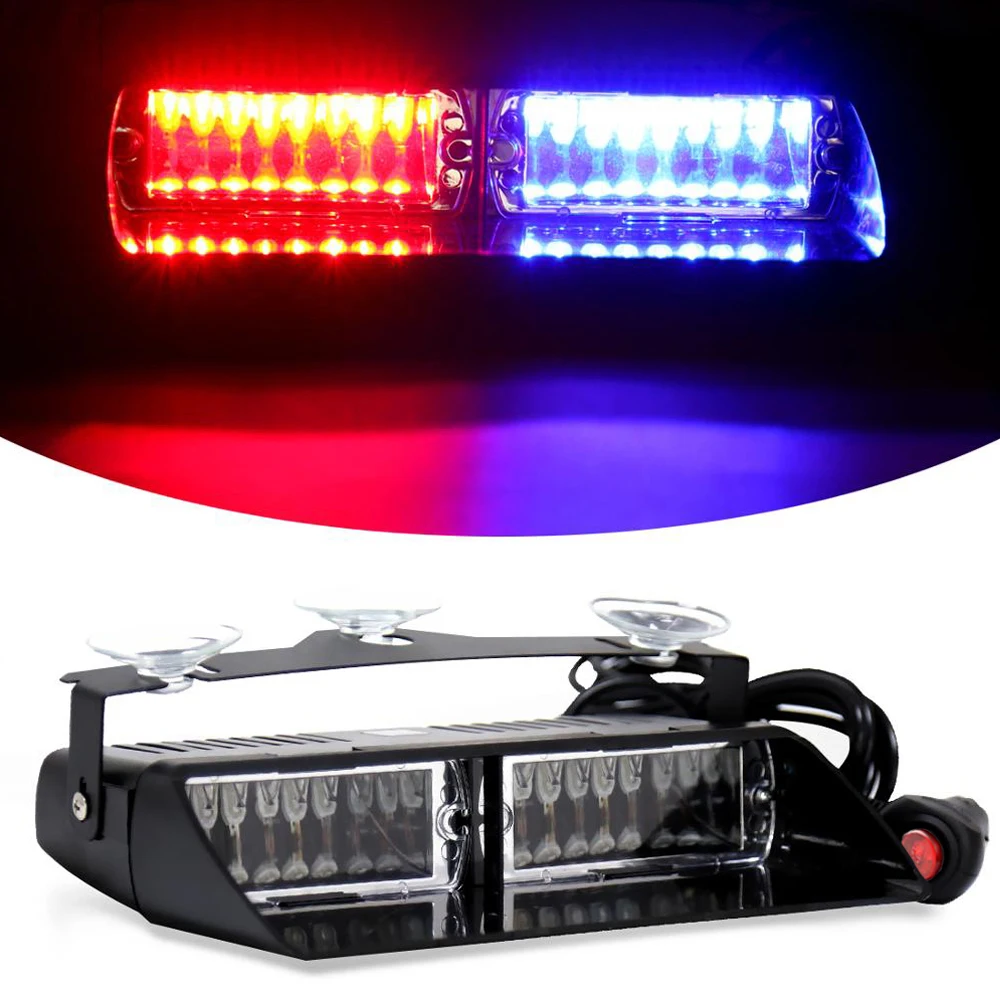 16LED Universal Warning Led Car Lamp RGB Strobe Flash Light Auto High-power Changeable Radio Signal Emergency Police Windshield
16LED Universal Warning Led Car Lamp RGB Strobe Flash Light Auto High-power Changeable Radio Signal Emergency Police Windshield