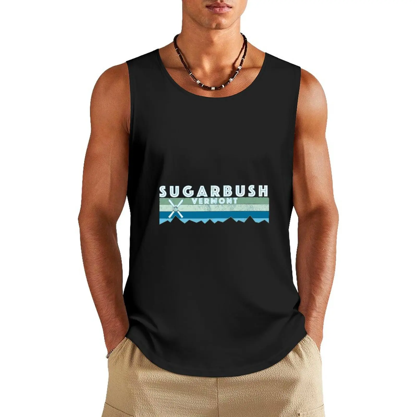 Sugarbush Snow Ski T Shirt Retro Vintage Vt Tank Top basketball clothing mens designer clothes Men's gym
Sugarbush Snow Ski T Shirt Retro Vintage Vt Tank Top basketball clothing mens designer clothes Men's gym