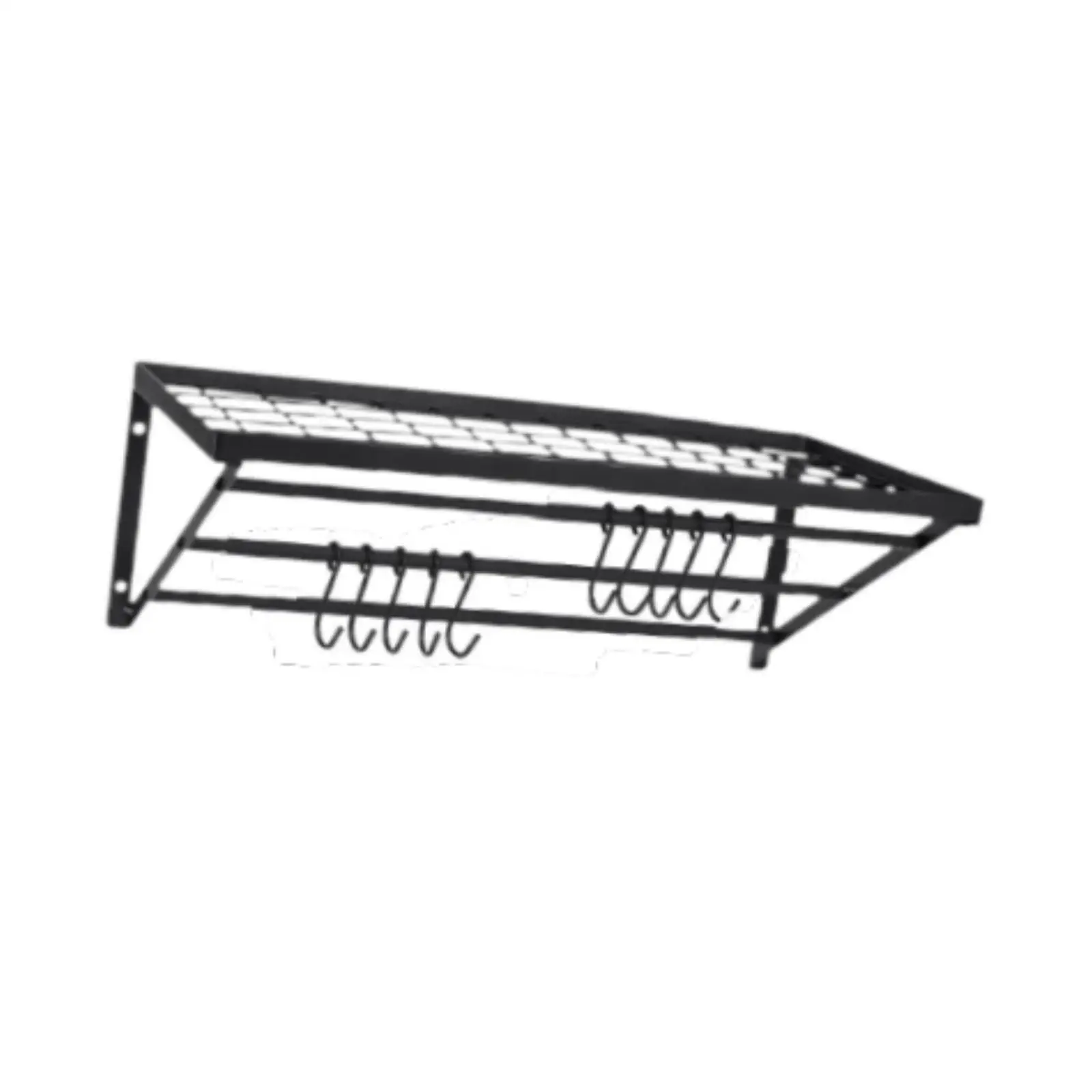 Saucepan Rack Cooking Pot Rack Wall Mounted Pan Rack Kitchen Organizer for Utensils Dishware Cookware Restaurant Kitchen
Saucepan Rack Cooking Pot Rack Wall Mounted Pan Rack Kitchen Organizer for Utensils Dishware Cookware Restaurant Kitchen