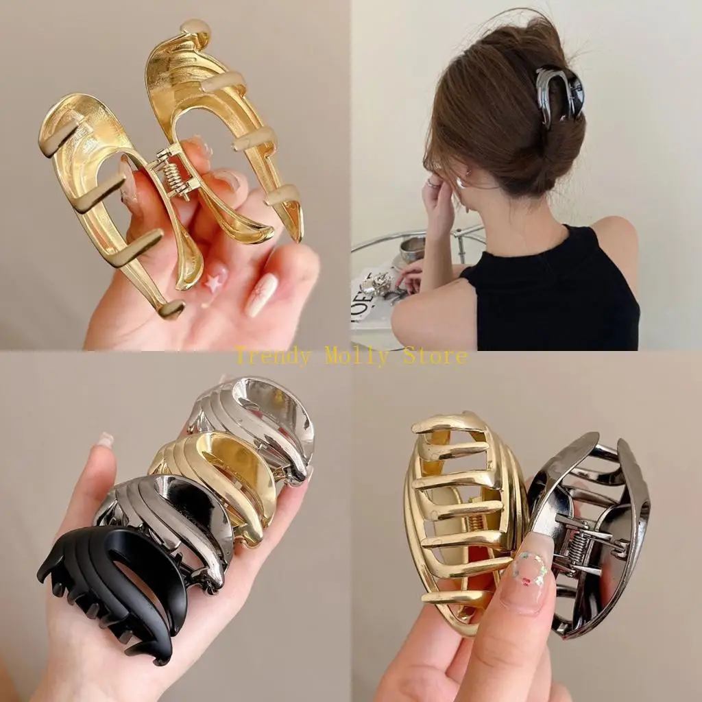 N5KB Unique Hollow Hair Clip For Women Lightweight Hairpin Hair Decoration Barrette
N5KB Unique Hollow Hair Clip For Women Lightweight Hairpin Hair Decoration Barrette