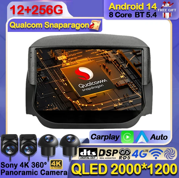 Android 14 Car Radio For Ford EcoSport Eco Sport 2014 - 2018 Multimedia Stereo Video Player GPS Navigation DSP Carplay Auto WIFI
Android 14 Car Radio For Ford EcoSport Eco Sport 2014 - 2018 Multimedia Stereo Video Player GPS Navigation DSP Carplay Auto WIFI