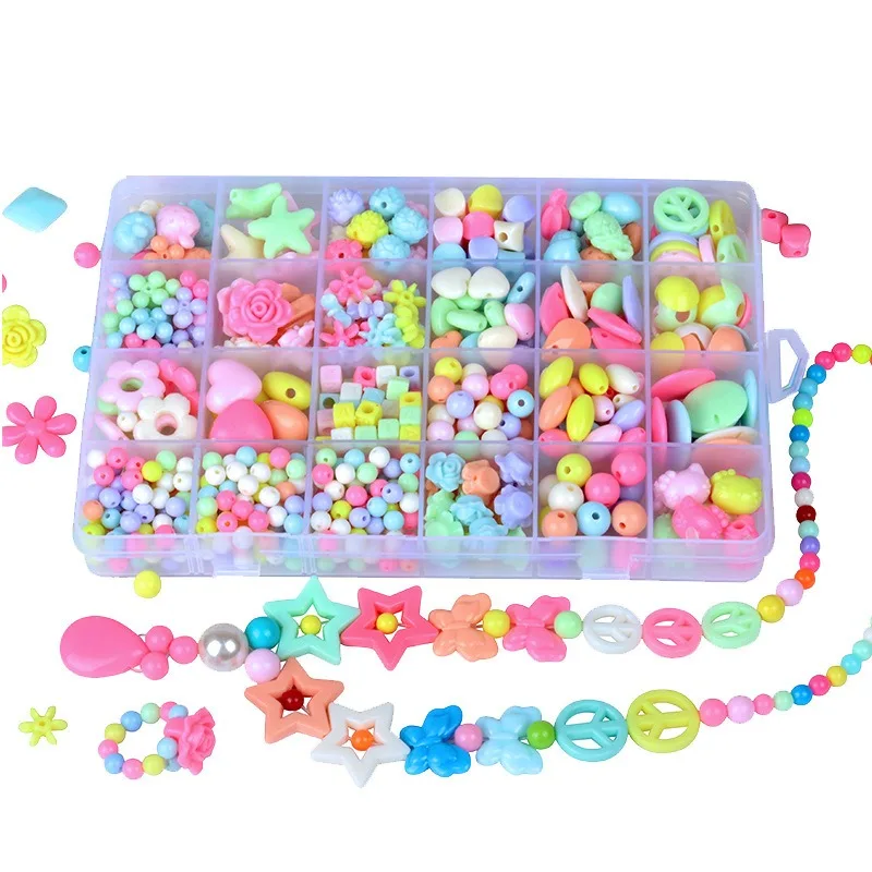 Colorful Mixed Children Handmade Beaded Educational Toys Bead Braided Bracelet DIY Material Package
Colorful Mixed Children Handmade Beaded Educational Toys Bead Braided Bracelet DIY Material Package