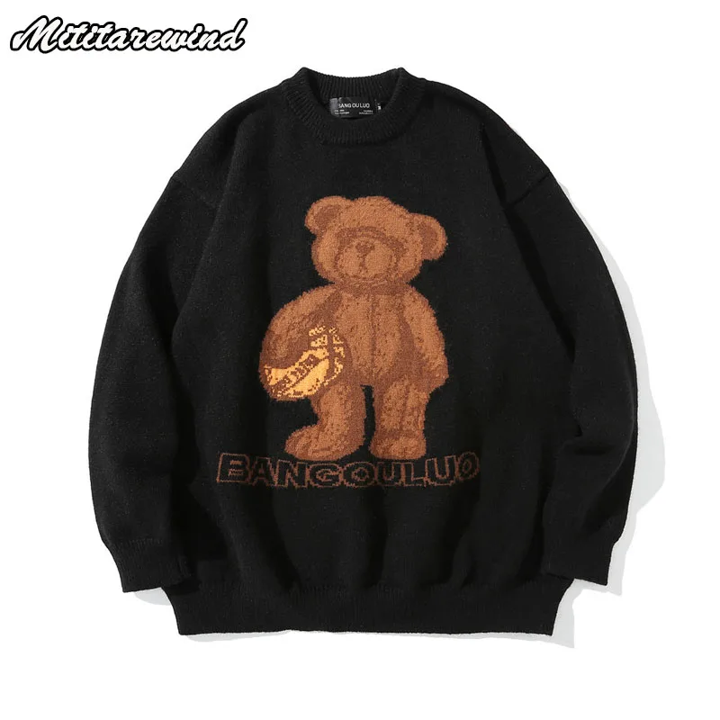 Hip Hop Cartoon Casual O-Neck Sweater Chinese Bear Boy Friend Lazy Preppy Style Knitted Clothing Y2k High Street Couple Pullover
Hip Hop Cartoon Casual O-Neck Sweater Chinese Bear Boy Friend Lazy Preppy Style Knitted Clothing Y2k High Street Couple Pullover