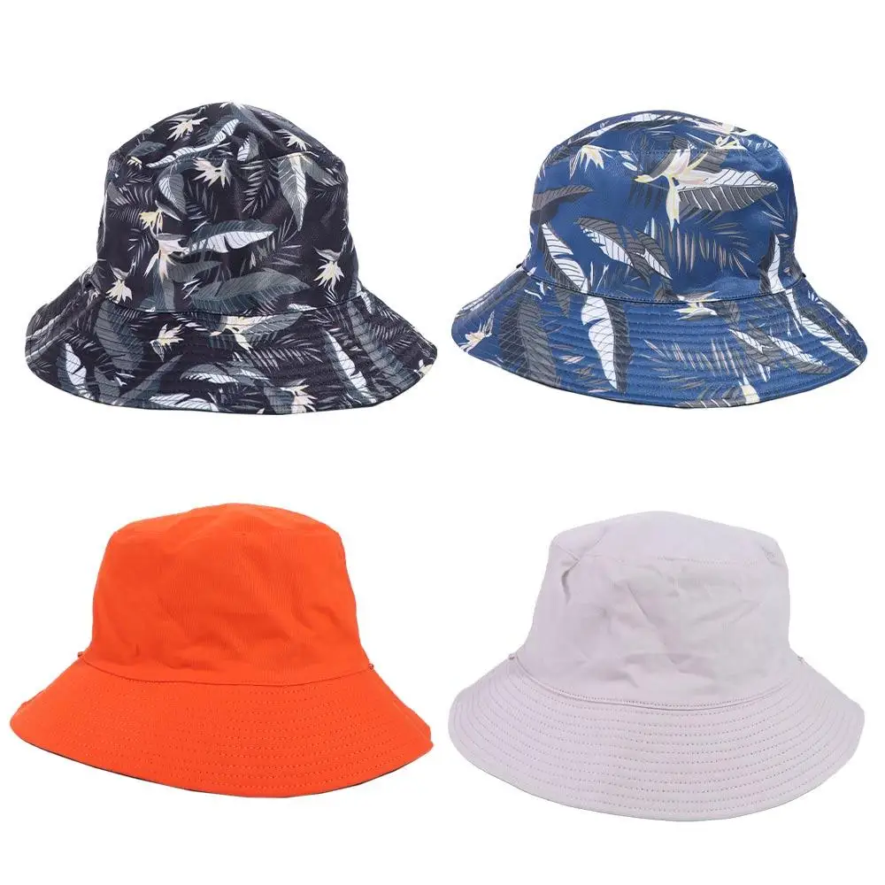 Fashion Big Head Men Fisherman Hat Double-sided Cotton Beach Bucket Hat Foldable Sunscreen Sunshade Hat Fishing 
Fashion Big Head Men Fisherman Hat Double-sided Cotton Beach Bucket Hat Foldable Sunscreen Sunshade Hat Fishing