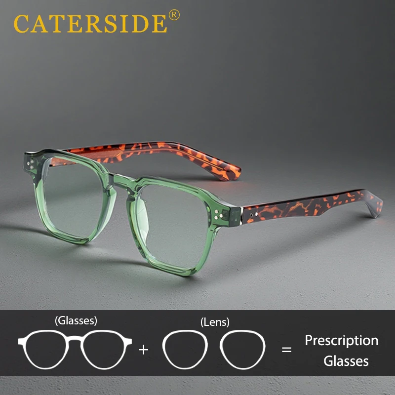 CATERSIDE Classic Square Glasses Men Anti Blue Light Brand Designer Prescription Glasses for Women Computer Reading Glasses
CATERSIDE Classic Square Glasses Men Anti Blue Light Brand Designer Prescription Glasses for Women Computer Reading Glasses