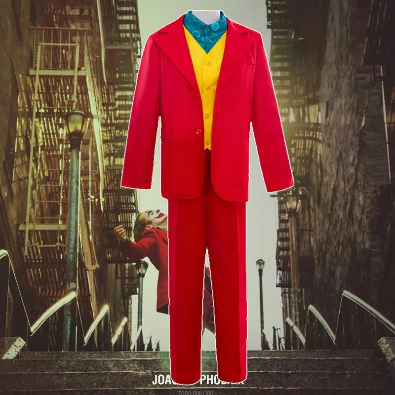 Halloween Joker Full Cosplay Costume Men's Movie Cool Handsome Complete Outfit Stage Performance Traditional Chinese Clothing
Halloween Joker Full Cosplay Costume Men's Movie Cool Handsome Complete Outfit Stage Performance Traditional Chinese Clothing