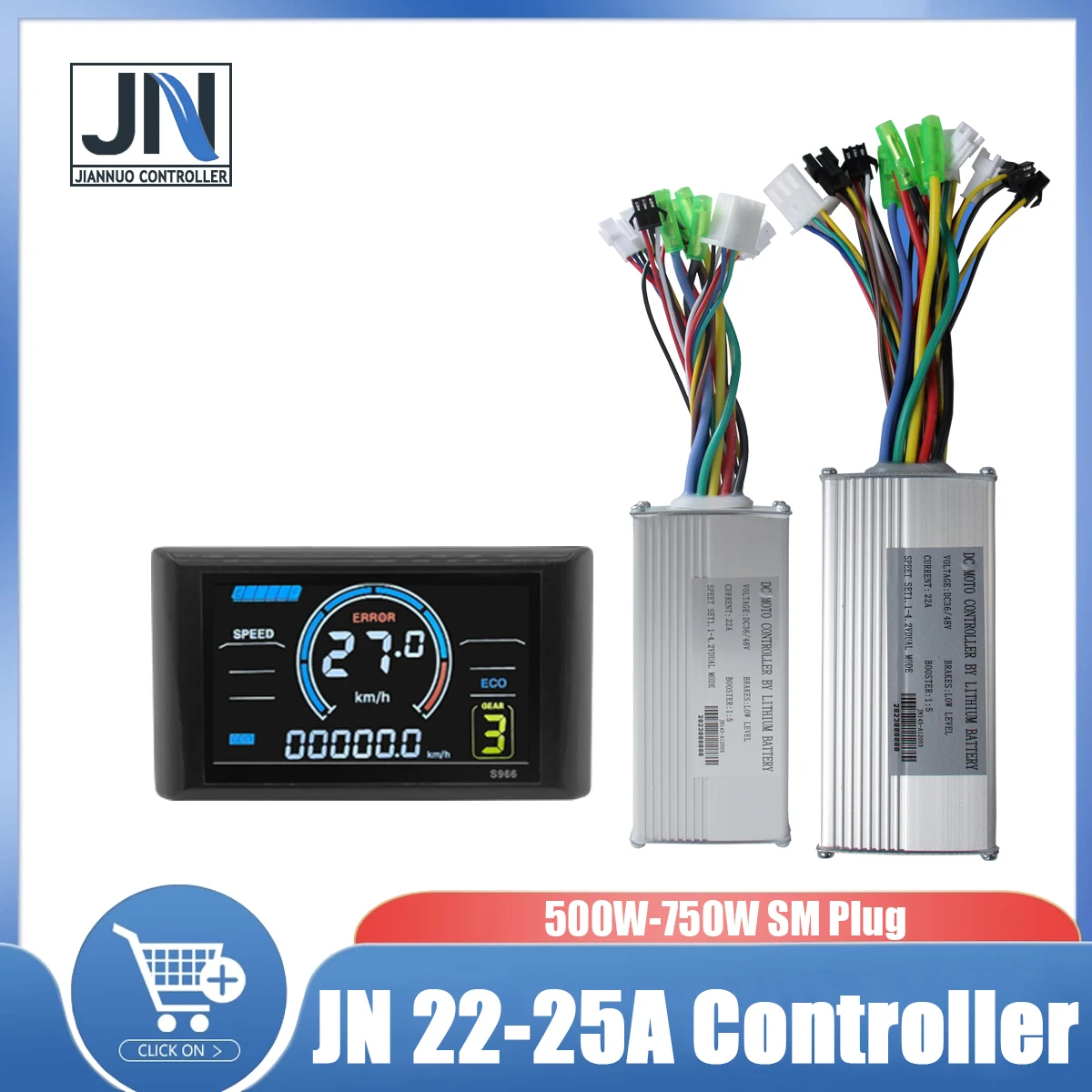 500 Вт-750 Вт электронный велосипед 22A/25A JN 36 В/48 В контроллер электровелосипеда SM Plug электрический скутер аксессуары для электрического велосипеда с ЖК-дисплеем
500 Вт-750 Вт электронный велосипед 22A/25A JN 36 В/48 В контроллер электровелосипеда SM Plug электрический скутер аксессуары для электрического велосипеда с ЖК-дисплеем