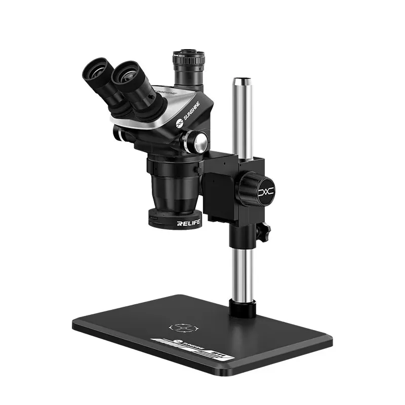 Sunshine 71 super three-eye microscope with large platform base digital microscope mobile phone jewelry repair
Sunshine 71 super three-eye microscope with large platform base digital microscope mobile phone jewelry repair
