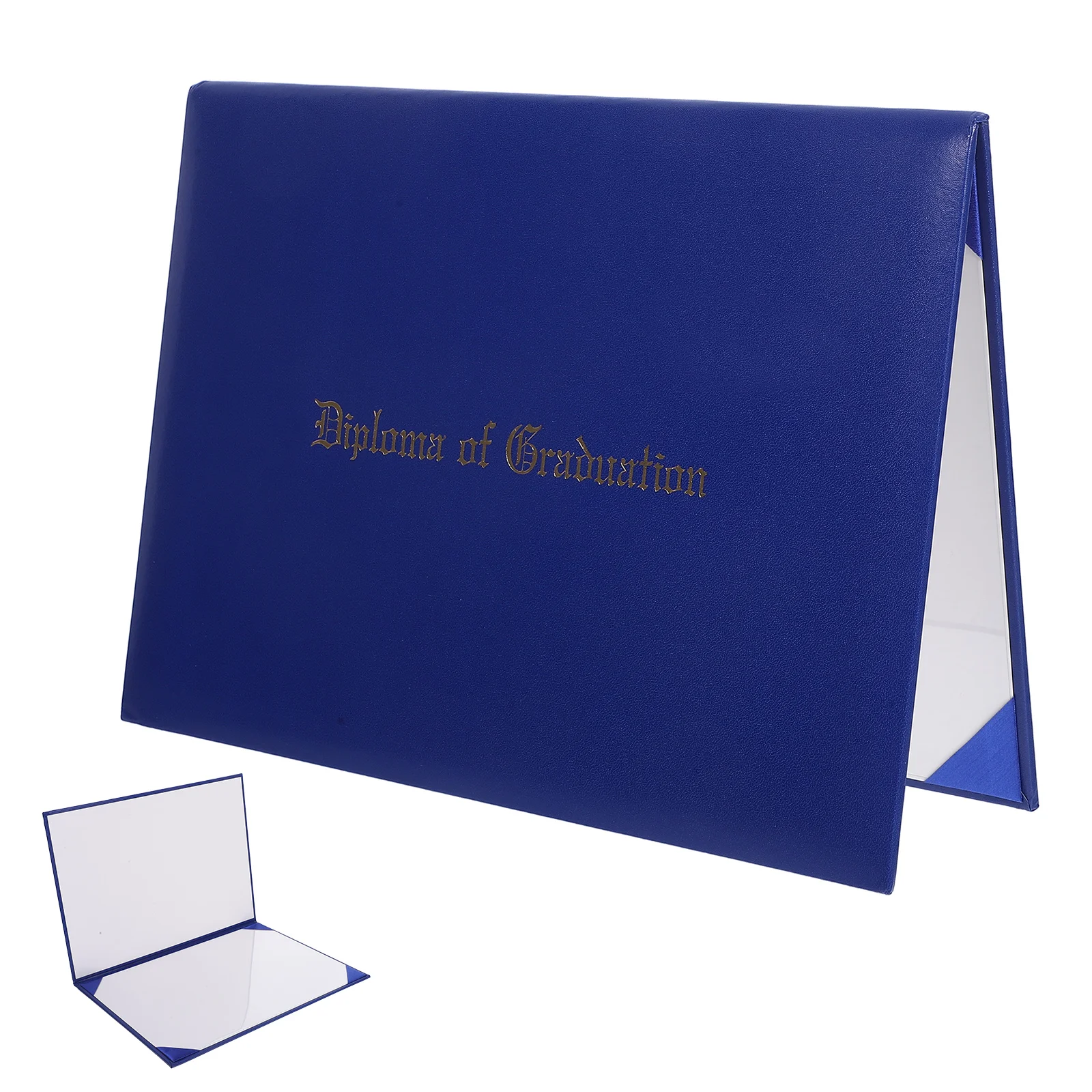 A4 Diploma Cover Premium Faux Document Holder for Graduation Certificates and Awards Bi-Fold Certificate Presentation
A4 Diploma Cover Premium Faux Document Holder for Graduation Certificates and Awards Bi-Fold Certificate Presentation