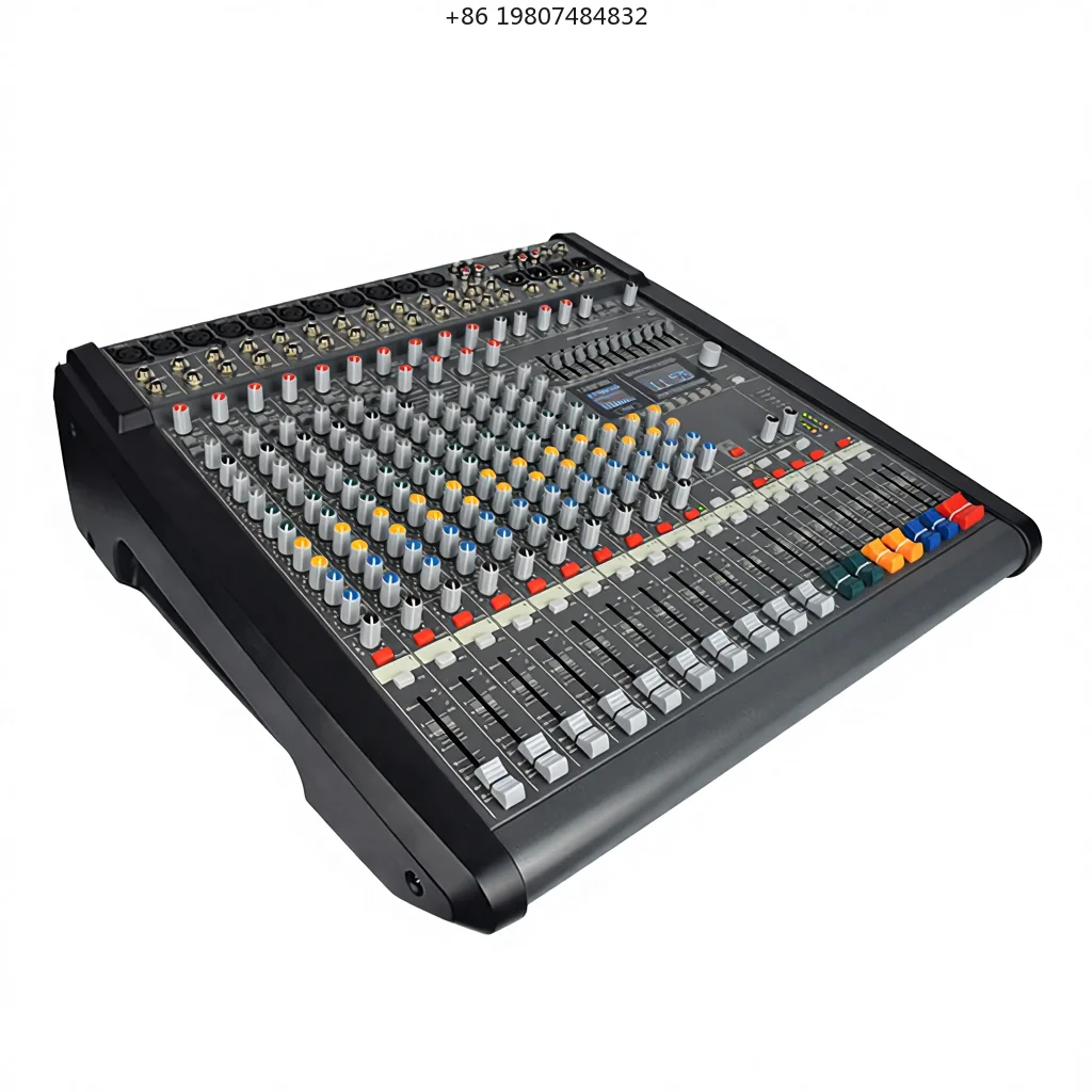 with Mic Input and Bluetooth Professional 1200W Mixer Amplifier S1200 for Stage Wedding Karaoke Outdoor
with Mic Input and Bluetooth Professional 1200W Mixer Amplifier S1200 for Stage Wedding Karaoke Outdoor