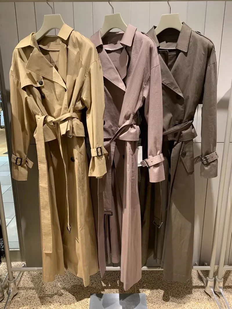Winter Fashion 3way Collar Belted Long Coat Vest Set Women's Style Commute Loose Fit Mid-Length Single Button Pure Color
Winter Fashion 3way Collar Belted Long Coat Vest Set Women's Style Commute Loose Fit Mid-Length Single Button Pure Color