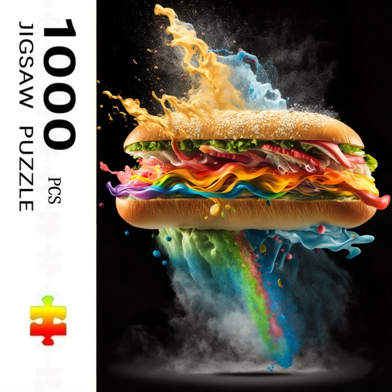 1000 Pcs Dessert Steak Food Jigsaw Puzzle Home Decor Adults Puzzle Games Family Fun Floor Puzzles Educational Toys for Kids
1000 Pcs Dessert Steak Food Jigsaw Puzzle Home Decor Adults Puzzle Games Family Fun Floor Puzzles Educational Toys for Kids