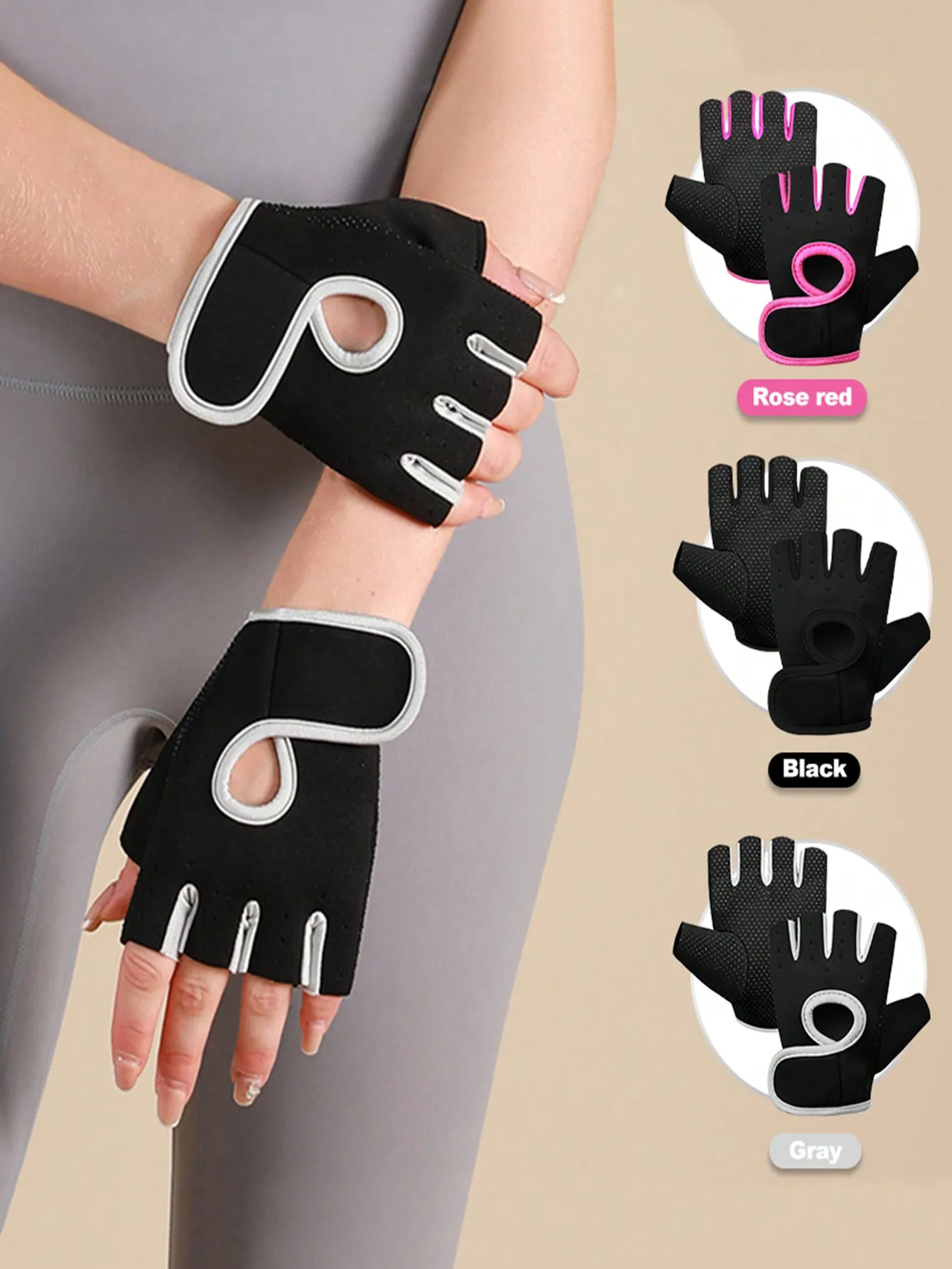 1Pair Unisex Half Finger Fingerless Cycling Gloves Professional Anti‑Slip Breathable Fitness Gloves For Summer Biking Fishing Outdoor Sports Accessories
1Pair Unisex Half Finger Fingerless Cycling Gloves Professional Anti‑Slip Breathable Fitness Gloves For Summer Biking Fishing Outdoor Sports Accessories