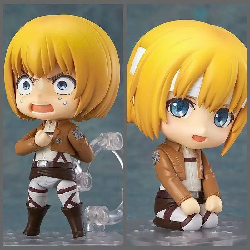 435# Armin Arlert Action Figures GK Attack ON Titan Figures Face Changing PVC 10cm Model Statue Ornament Birthday Doll Gift Toys
435# Armin Arlert Action Figures GK Attack ON Titan Figures Face Changing PVC 10cm Model Statue Ornament Birthday Doll Gift Toys