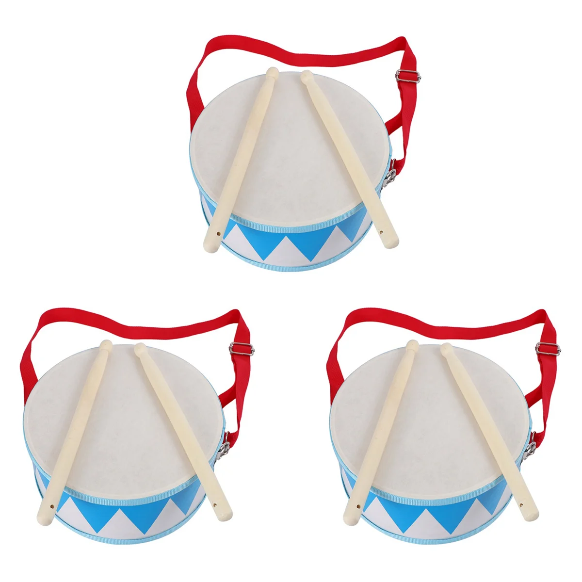 3X Kids Drum Wood Toy Drum Set with Carry Strap Stick for Kids Toddlers Gift for Develop Children'S Rhythm Sense-ABJQ
3X Kids Drum Wood Toy Drum Set with Carry Strap Stick for Kids Toddlers Gift for Develop Children'S Rhythm Sense-ABJQ