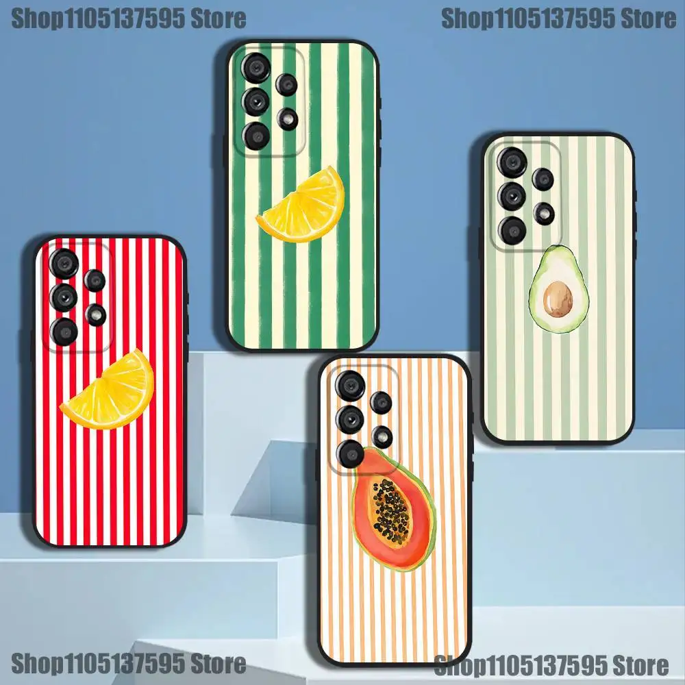 Fresh Summer Fruit Lemon Cherry Phone Case For Samsung Galaxy A73,31,32,72,41,53,52,71,22,5G,Note,J7,8,9 Soft Black Cover
Fresh Summer Fruit Lemon Cherry Phone Case For Samsung Galaxy A73,31,32,72,41,53,52,71,22,5G,Note,J7,8,9 Soft Black Cover