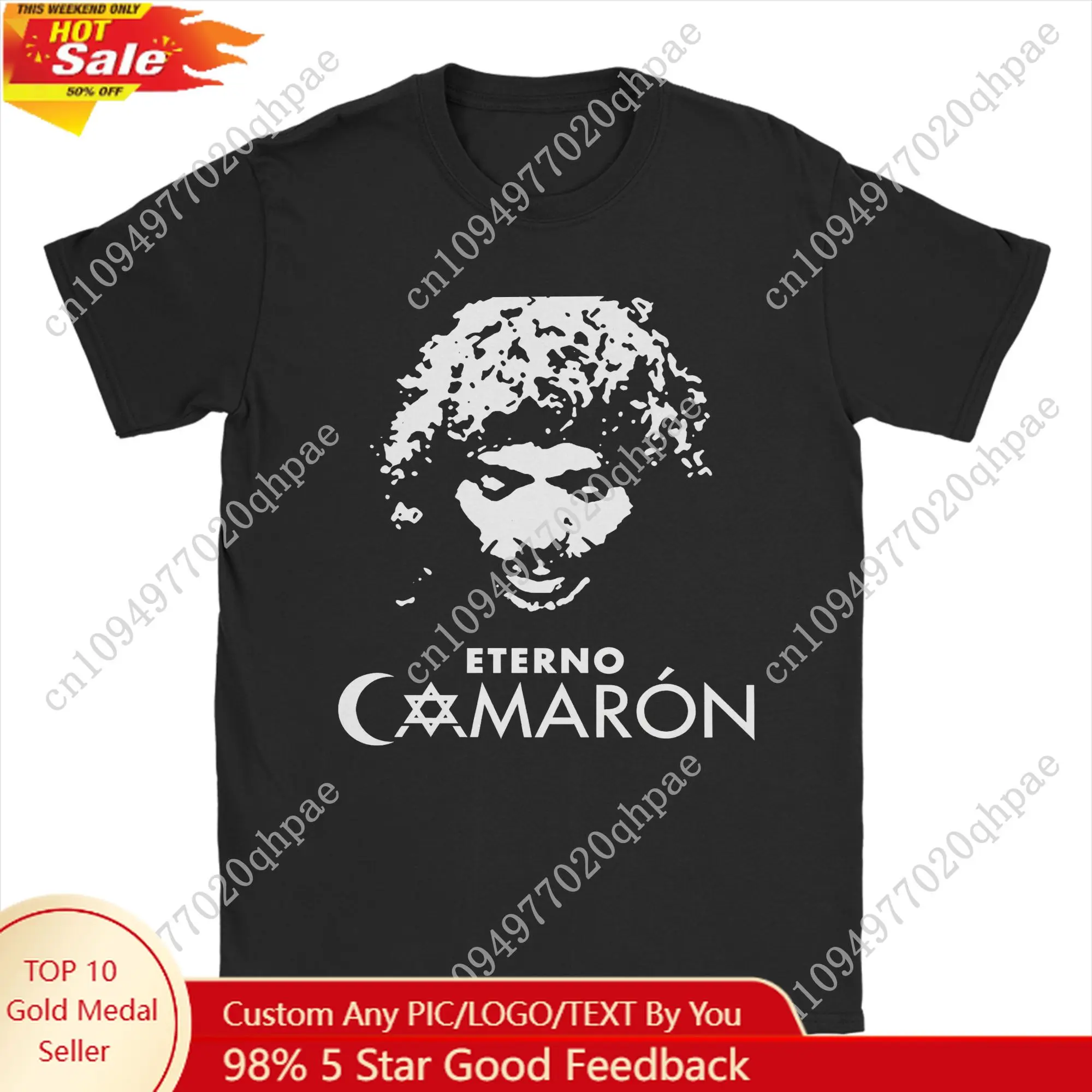 Camarons De La Isla Flamenco Singer T Shirts for Men Pure Cotton T-Shirts O Neck Island Shrimp Tee Shirt Clothes Graphic Printed
Camarons De La Isla Flamenco Singer T Shirts for Men Pure Cotton T-Shirts O Neck Island Shrimp Tee Shirt Clothes Graphic Printed