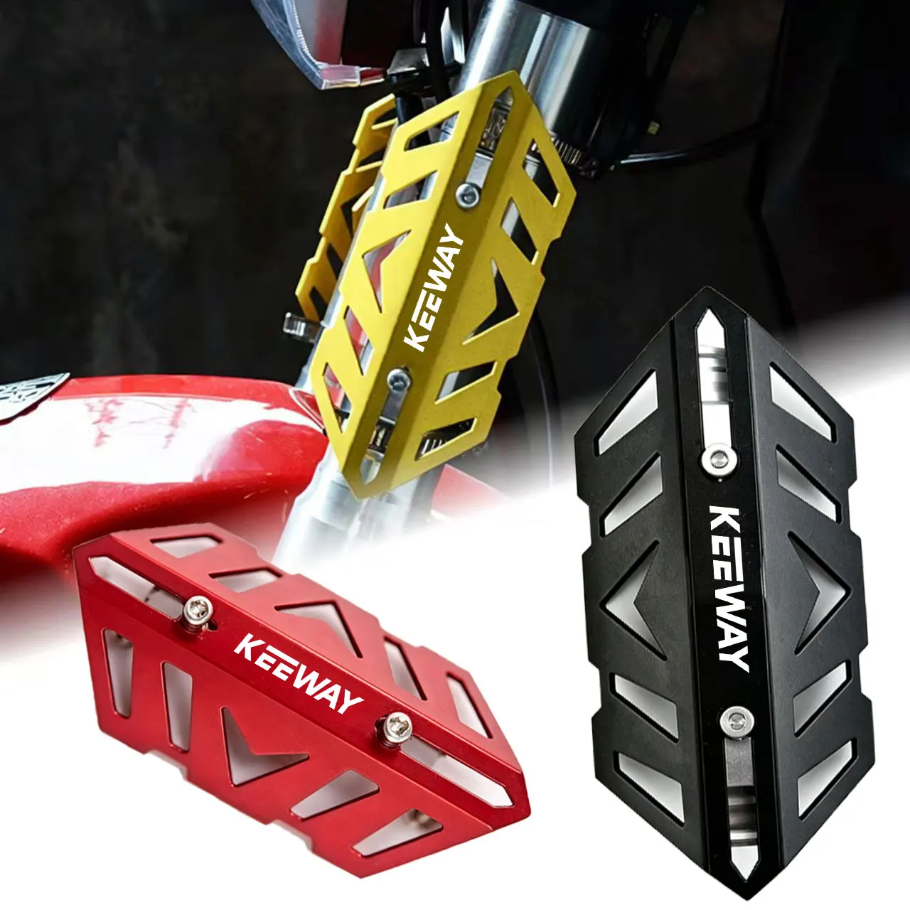 Motorcycle front fork protective cover For Keeway Hurricane 50 Vieste 300 RKR RKV RKF 125 RKS 150 shock-absorbing decoration
Motorcycle front fork protective cover For Keeway Hurricane 50 Vieste 300 RKR RKV RKF 125 RKS 150 shock-absorbing decoration