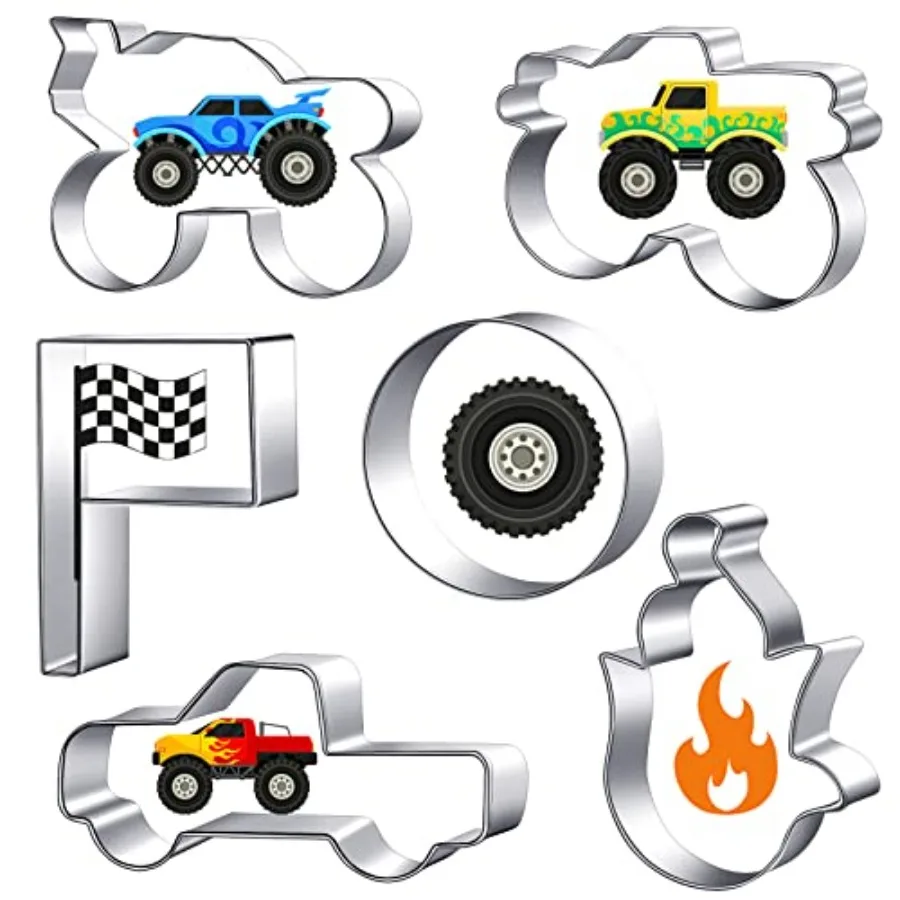 6 Pieces Truck Ce Cutters Truck Party Favors Vintage Ce Cutter Metal Mold Birthday Game Gt for Home Baking Biscuit Party Suppli
6 Pieces Truck Ce Cutters Truck Party Favors Vintage Ce Cutter Metal Mold Birthday Game Gt for Home Baking Biscuit Party Suppli