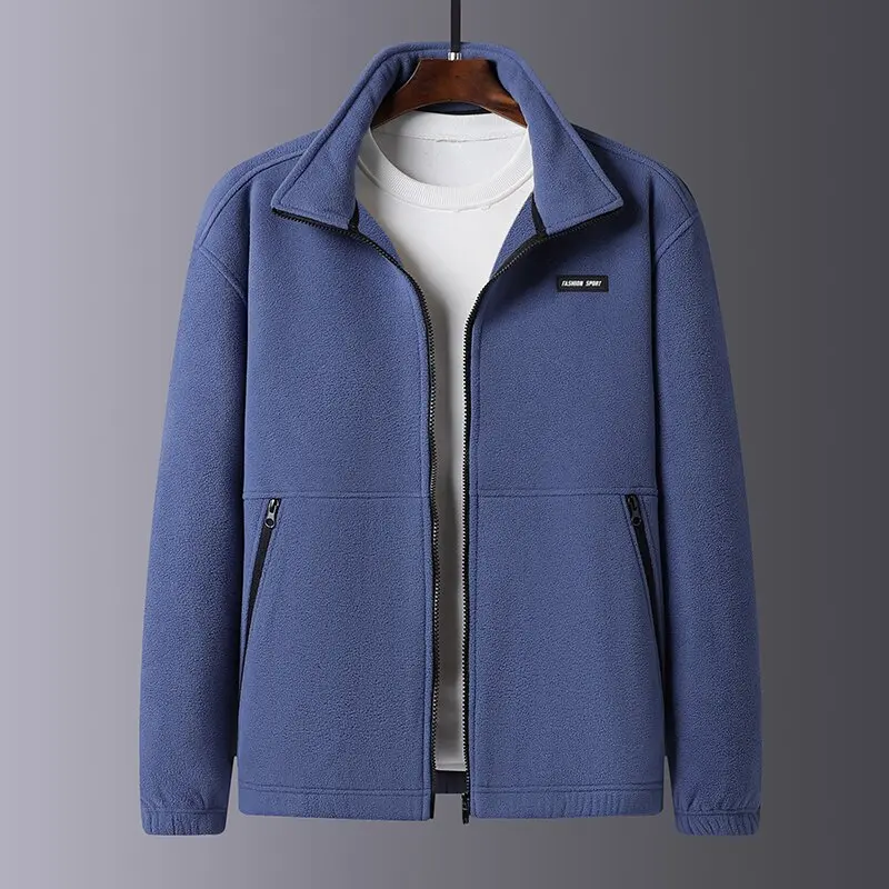Spring and Autumn New Fashion Solid Color Thick Warm Lamb Wool Coat Men's Casual Loose Sports Large Size High Quality Jacket
Spring and Autumn New Fashion Solid Color Thick Warm Lamb Wool Coat Men's Casual Loose Sports Large Size High Quality Jacket