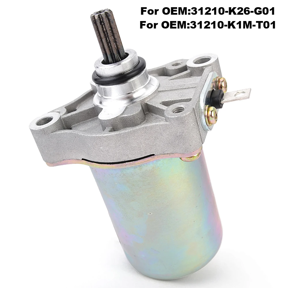 Motorcycle Starter Motor For Honda GROM125 MSX125 2021-2024 Z125 MONKEY SPECIAL CT125 ST125 DAX125 31210-K26-G01 31210-K1M-T01
Motorcycle Starter Motor For Honda GROM125 MSX125 2021-2024 Z125 MONKEY SPECIAL CT125 ST125 DAX125 31210-K26-G01 31210-K1M-T01