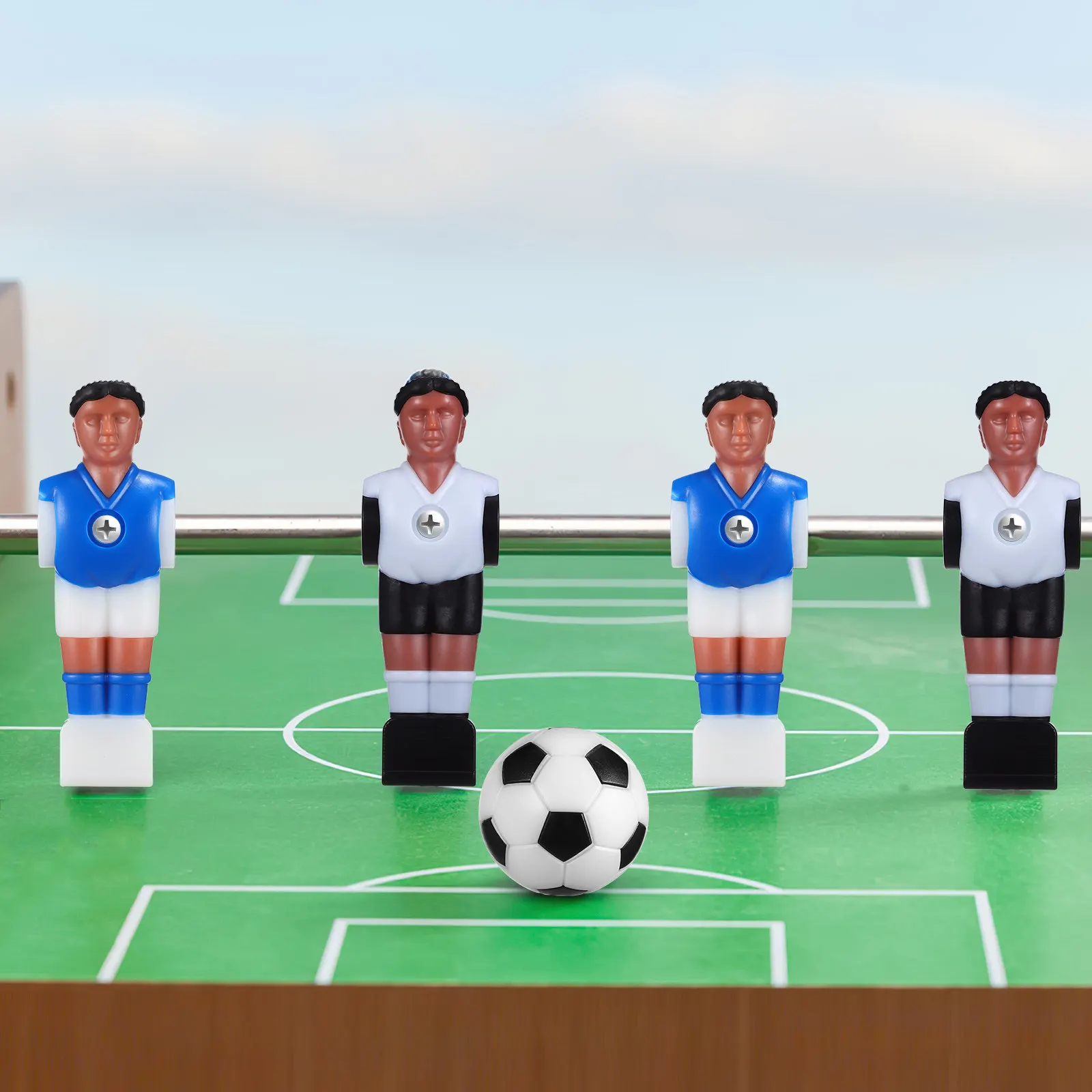 4Pcs Foosball Replacement Players Resin Table Football Figures Two Styles Easy Installation Foosball Table Balls Mini Soccer
4Pcs Foosball Replacement Players Resin Table Football Figures Two Styles Easy Installation Foosball Table Balls Mini Soccer