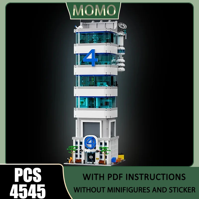 Popular Movie Model Moc Building Blocks Modular Fantastic Four Building Model DIY Assembly Construction Toy Holiday Set Gifts
Popular Movie Model Moc Building Blocks Modular Fantastic Four Building Model DIY Assembly Construction Toy Holiday Set Gifts