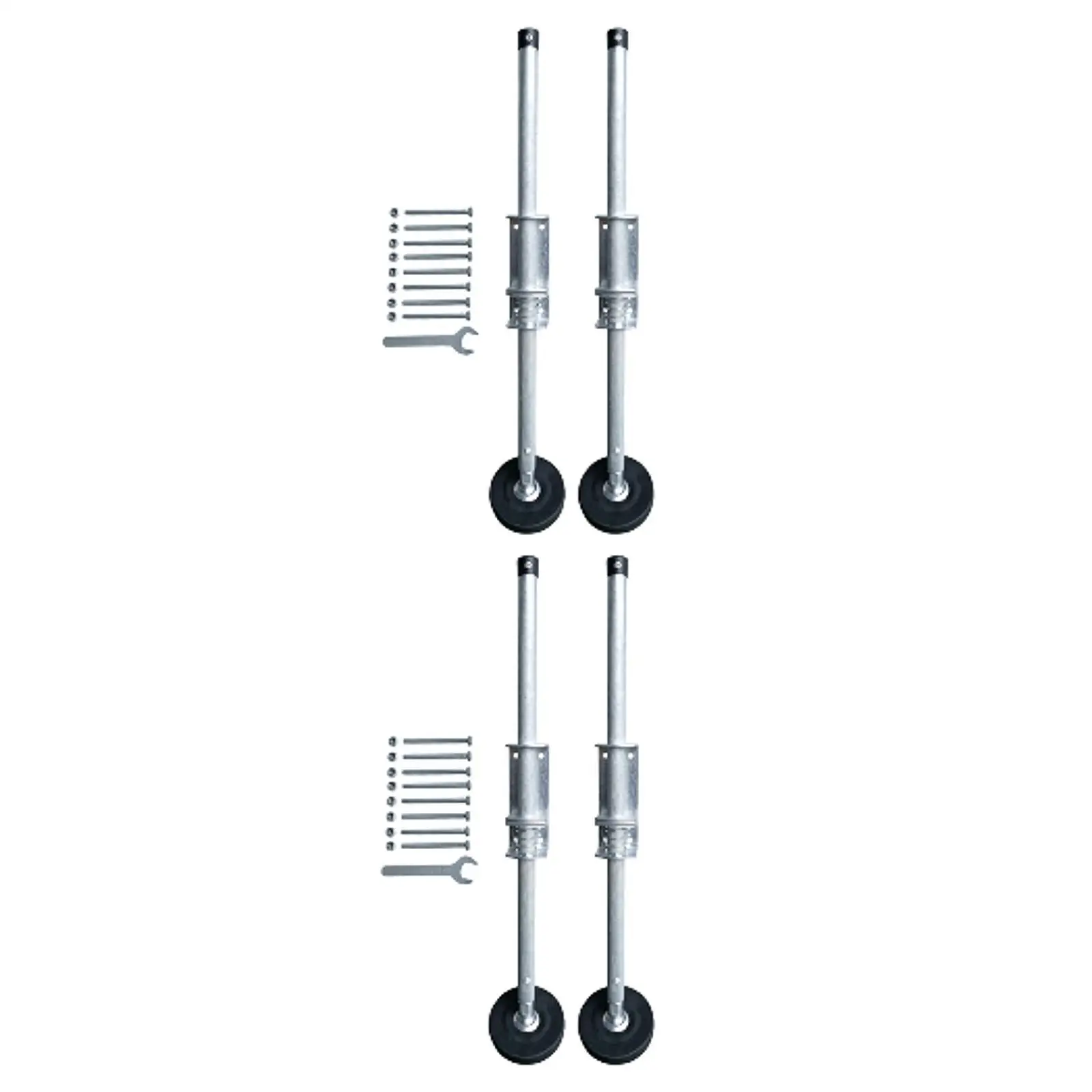 2Pcs Adjustable Ladder Accessories Steel Extension Ladder Stabilizer Legs Ladder Levelers for Working on Stairs Step Ladders
2Pcs Adjustable Ladder Accessories Steel Extension Ladder Stabilizer Legs Ladder Levelers for Working on Stairs Step Ladders