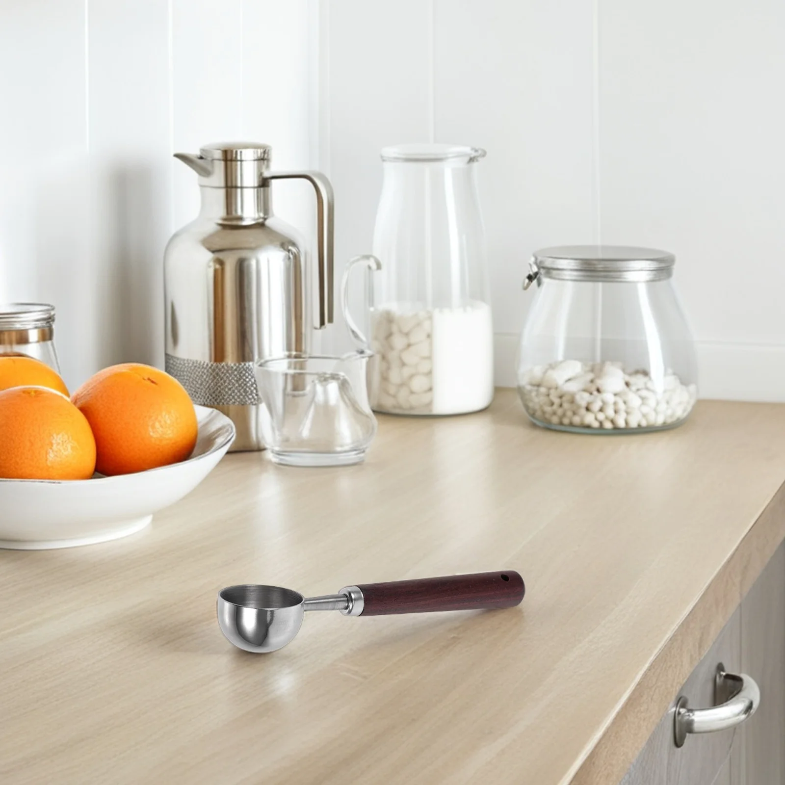 15ml Stainless Steel Measuring Spoon Coffee Bean Scoop Tea Scoop Multi-Functional Kitchen Utensil for Outdoor Camping
15ml Stainless Steel Measuring Spoon Coffee Bean Scoop Tea Scoop Multi-Functional Kitchen Utensil for Outdoor Camping