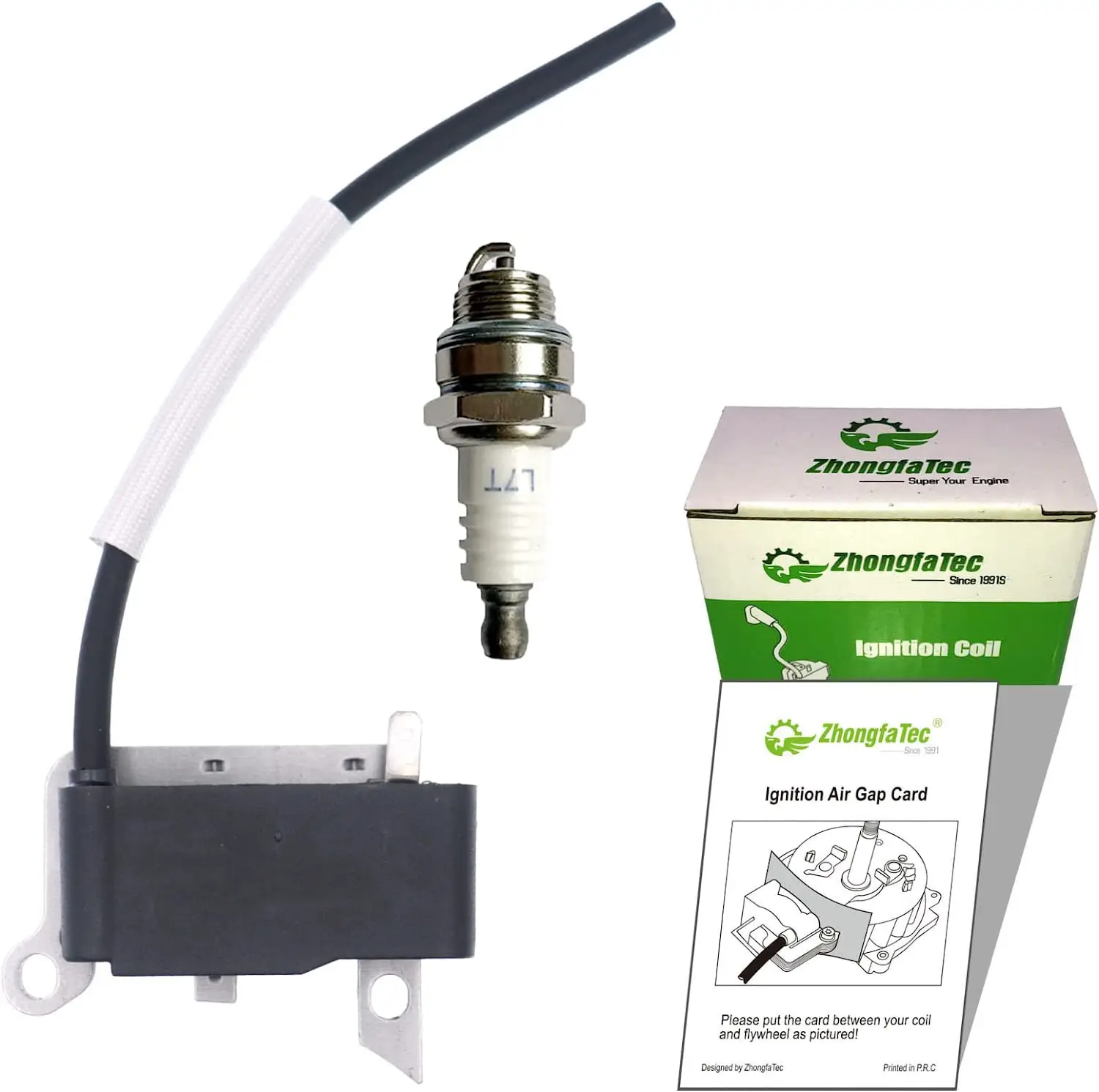 ZhongfaTec-556 A411001521 Ignition Coil with Spark Plug A411000490 A411000491 A411001520 for Backpack Blower PB-770 PB-770H PB-7
ZhongfaTec-556 A411001521 Ignition Coil with Spark Plug A411000490 A411000491 A411001520 for Backpack Blower PB-770 PB-770H PB-7