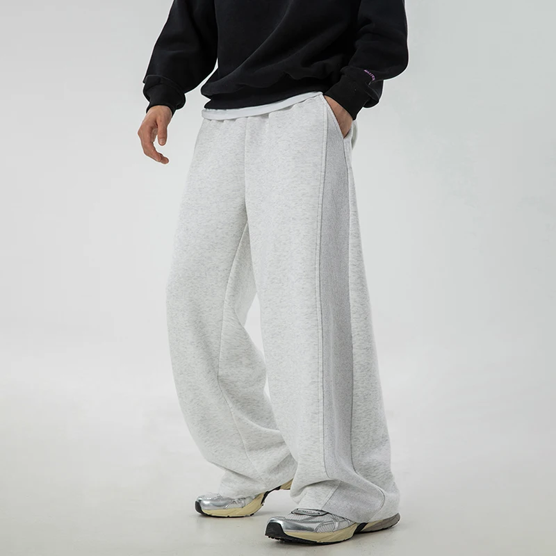 TFETTERS 2025 Autumn Winter New Men Baggy Pants Elastic Waist Loose Sports Pants Men Stitching Design Men Straight Pants
TFETTERS 2025 Autumn Winter New Men Baggy Pants Elastic Waist Loose Sports Pants Men Stitching Design Men Straight Pants