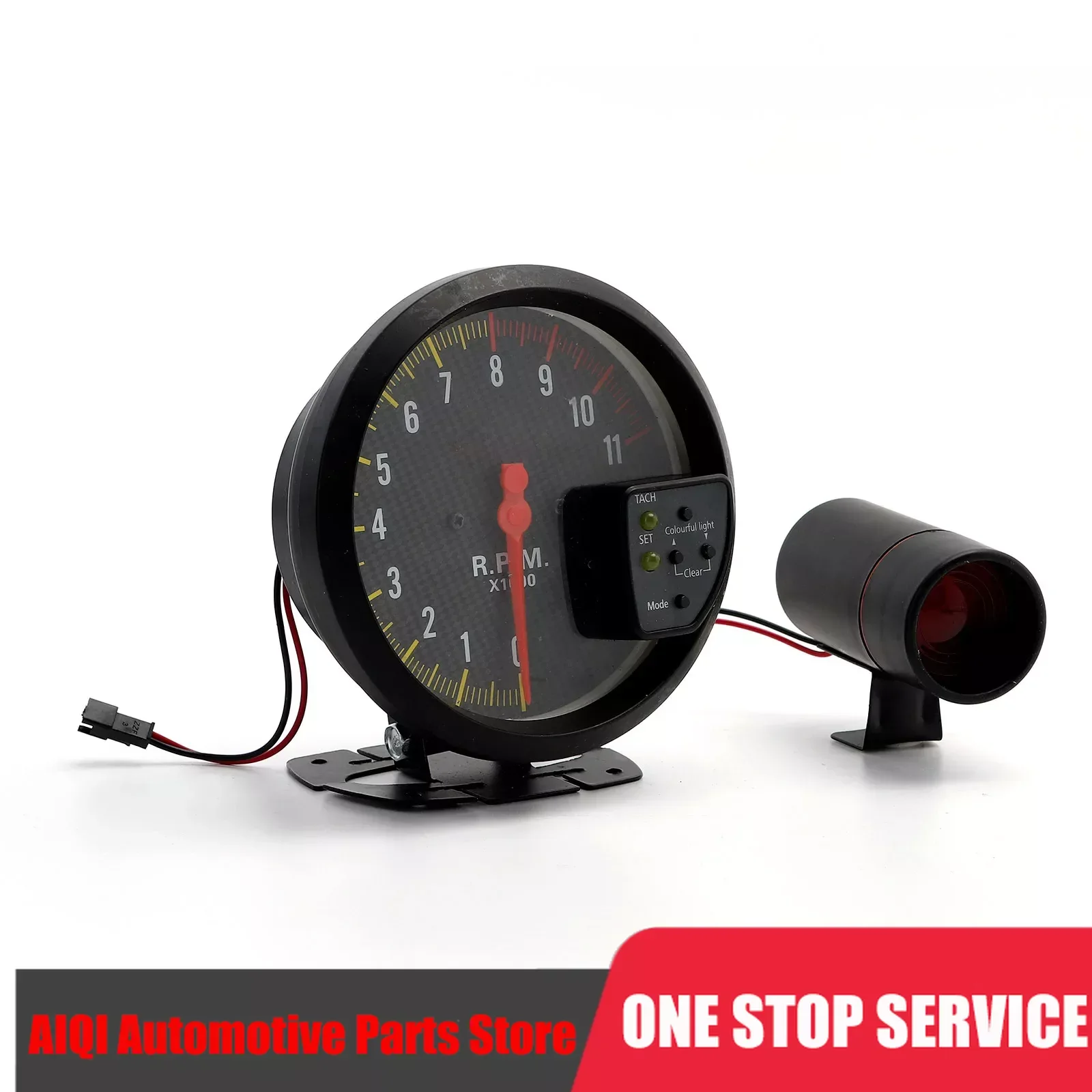 5-inch Tachometer car Tachometer 12V car retrofit electronic instrument 7 colors, black and white optional
5-inch Tachometer car Tachometer 12V car retrofit electronic instrument 7 colors, black and white optional