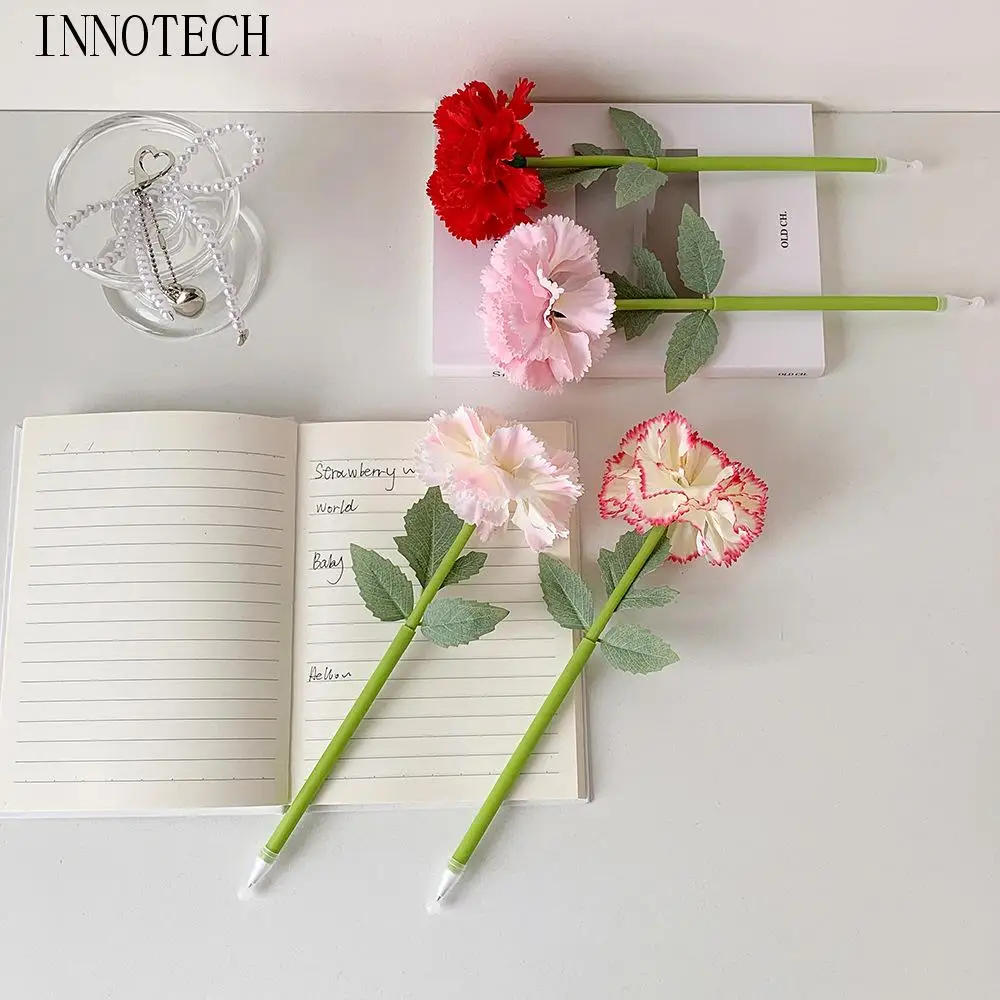 4 шт., шариковая ручка с искусственным цветком и цветком, подарок на день учителя, гвоздика, роза, нейтральные гелевые ручки, украшение, милая ручка для подписи
4 шт., шариковая ручка с искусственным цветком и цветком, подарок на день учителя, гвоздика, роза, нейтральные гелевые ручки, украшение, милая ручка для подписи