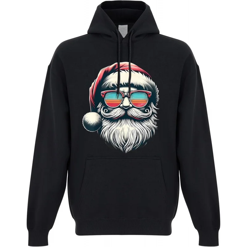 Men's black long sleeved Christmas hoodieprinted sweatshirtdecorative pocket
Men's black long sleeved Christmas hoodieprinted sweatshirtdecorative pocket