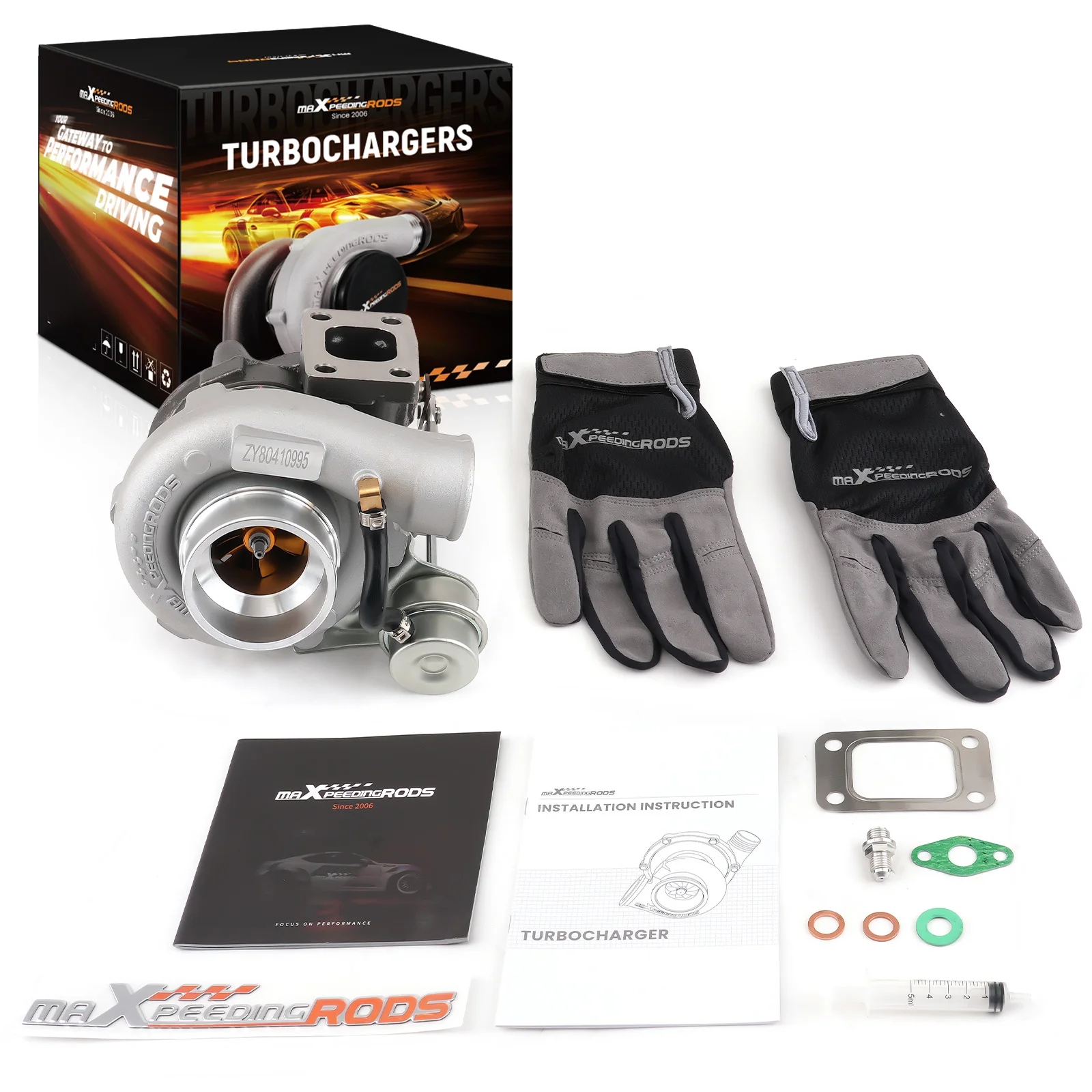 Upgraded GT25 GT2871 Ball Bearing Billet Turbo Universal Turbocharger A/R 0.64
Upgraded GT25 GT2871 Ball Bearing Billet Turbo Universal Turbocharger A/R 0.64