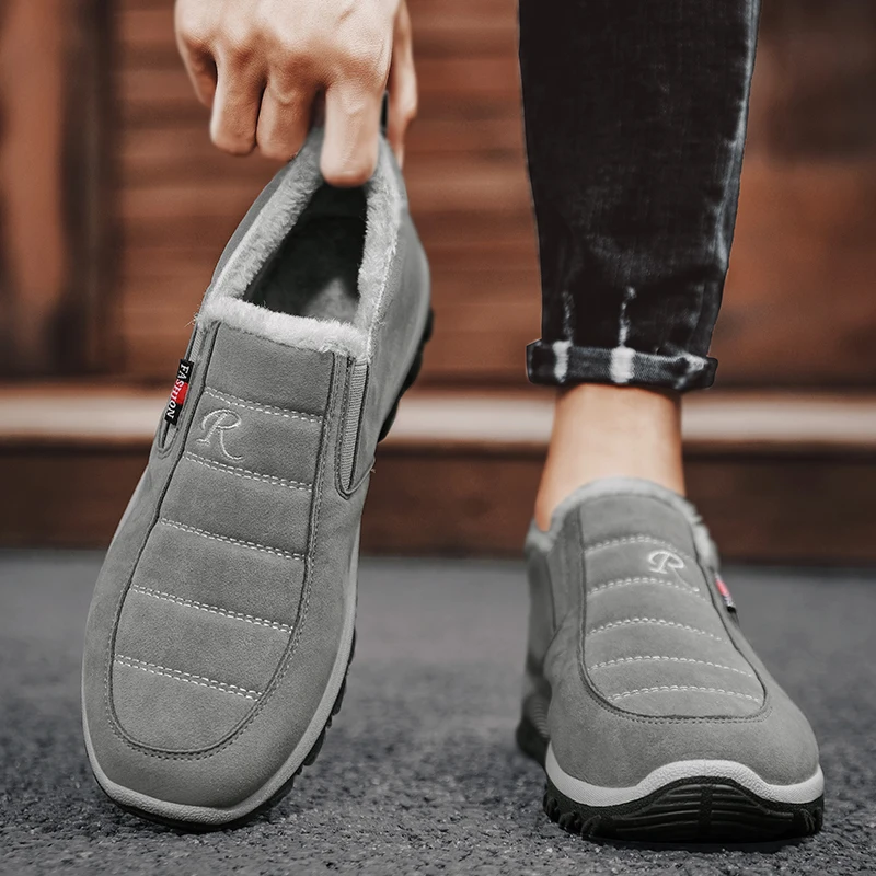 Winter Fur Warm Men's Walking Shoes Comfortable Casual Trekking Sneakers Outdoor Non-slip Hiking Shoes Men Footwear
Winter Fur Warm Men's Walking Shoes Comfortable Casual Trekking Sneakers Outdoor Non-slip Hiking Shoes Men Footwear