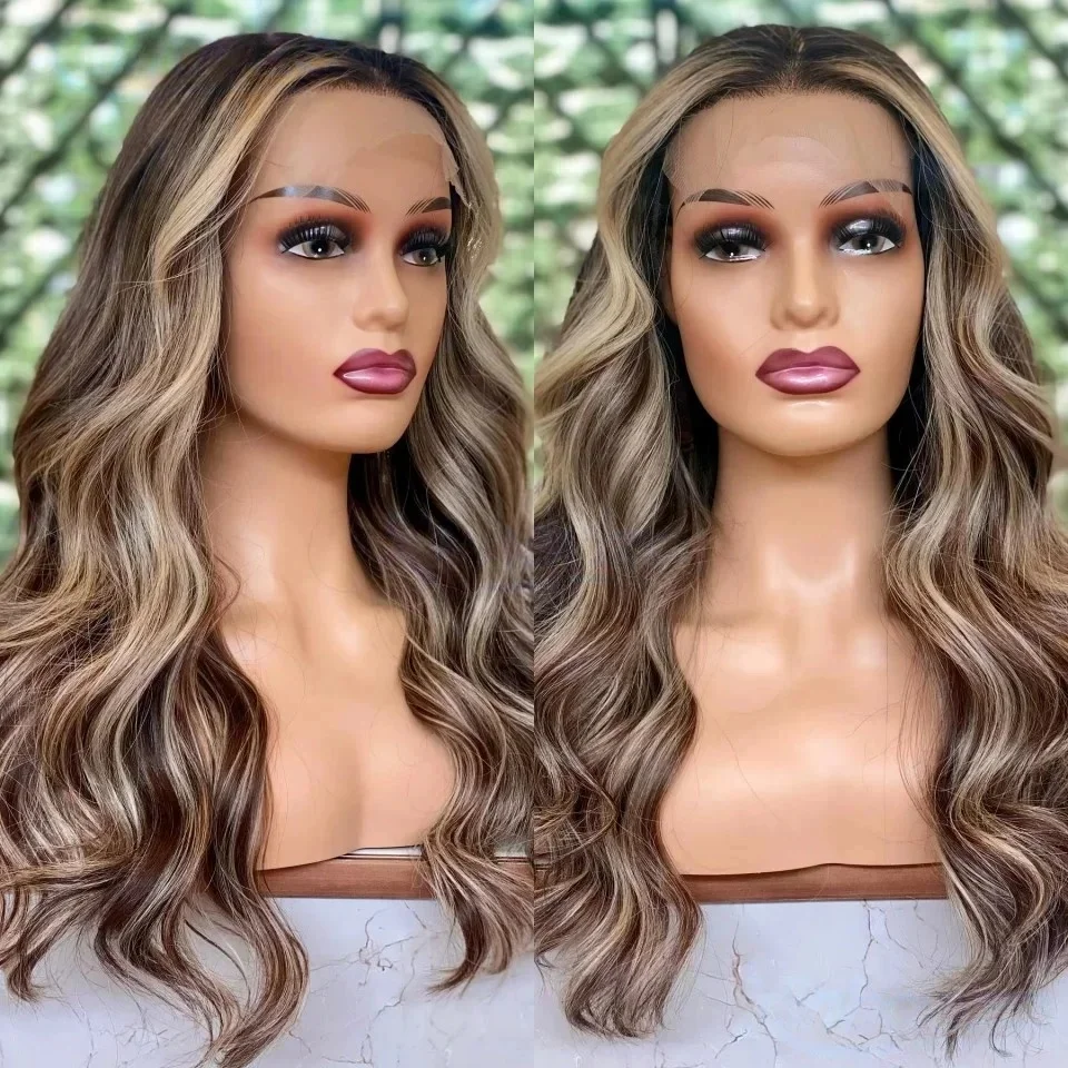 18-дюймовый длинный волнистый парик из натуральных еврейских волос с коричневыми прядями, без клея, на шелковой основе 5x5, с HD-кружевом, европейские волосы, с эффектом натуральной линии роста волос
18-дюймовый длинный волнистый парик из натуральных еврейских волос с коричневыми прядями, без клея, на шелковой основе 5x5, с HD-кружевом, европейские волосы, с эффектом натуральной линии роста волос