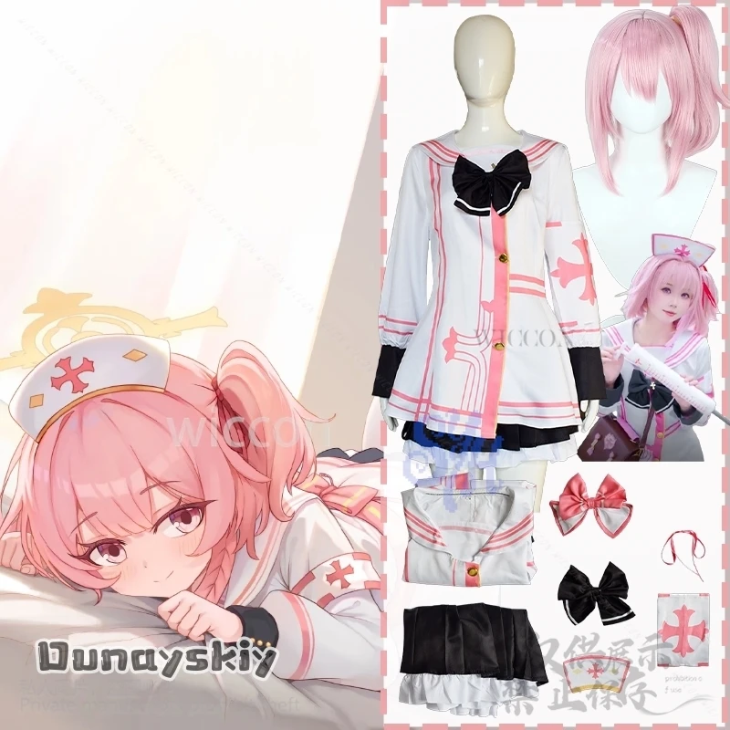 Sumi Serina Cosplay Blue Archive Game Anime Costume Kawaii Pink Nurse Dress Japanese Jirai Kei Girls Lovely Halloween Christmas
Sumi Serina Cosplay Blue Archive Game Anime Costume Kawaii Pink Nurse Dress Japanese Jirai Kei Girls Lovely Halloween Christmas