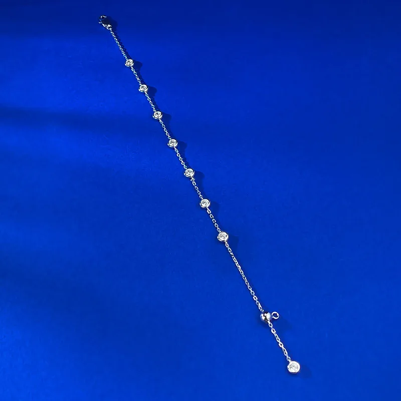 Luxury White High Carbon Diamonds Womne's Bracelet-Wedding Engagement Adjustable Bangle & Valentine's Party Jewelry Gift
Luxury White High Carbon Diamonds Womne's Bracelet-Wedding Engagement Adjustable Bangle & Valentine's Party Jewelry Gift