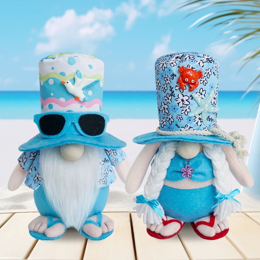 2Pcs Beach Gnomes Plush Summer Gnomes Decorations with Base Tiered Tray Decor Cute Shelf Sitters for Farmhouse
2Pcs Beach Gnomes Plush Summer Gnomes Decorations with Base Tiered Tray Decor Cute Shelf Sitters for Farmhouse