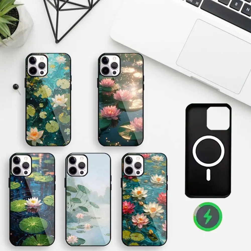 Calm Peace Charm lotus Phone Case For iPhone17,16,15,14,13,12,11 Max Black Wireless Charging Protecitve Cover
Calm Peace Charm lotus Phone Case For iPhone17,16,15,14,13,12,11 Max Black Wireless Charging Protecitve Cover