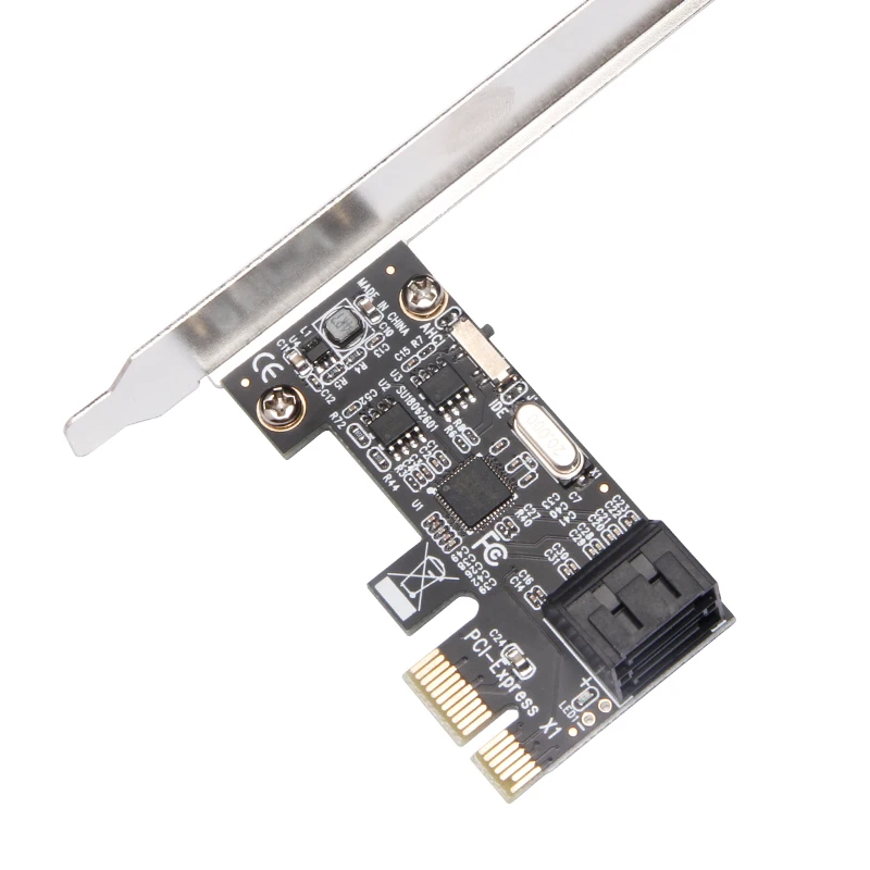 For PCIE Hard Disk Card PCI-E To Two-port Sata3.0 Adapter Card, Support 2U Small Chassis Half-height Baffle Win11
For PCIE Hard Disk Card PCI-E To Two-port Sata3.0 Adapter Card, Support 2U Small Chassis Half-height Baffle Win11