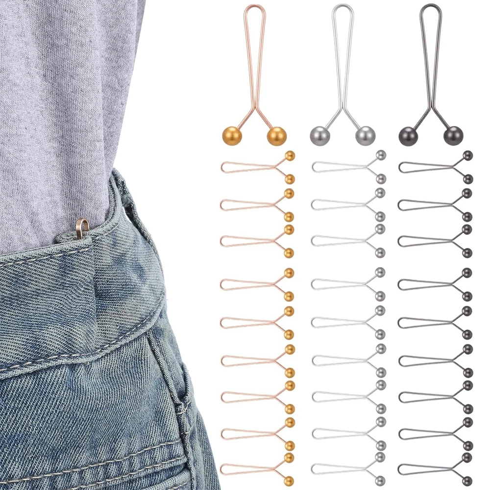 12PCS Pant Waist Tightener Metal Clips for Loose Jeans Reusable Waist Cincher Clip Adjustable Pant Clips for Waists Tightener
12PCS Pant Waist Tightener Metal Clips for Loose Jeans Reusable Waist Cincher Clip Adjustable Pant Clips for Waists Tightener